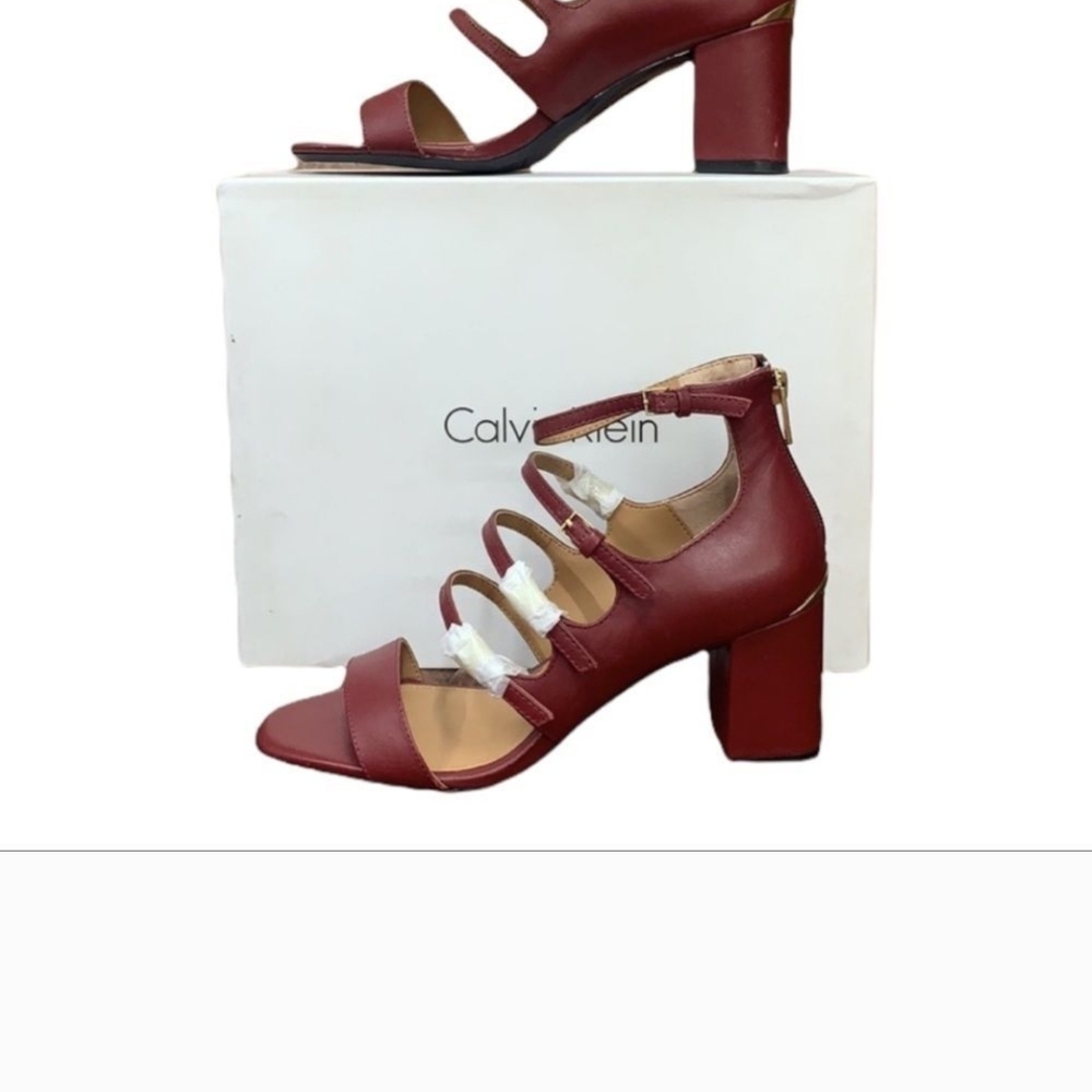 Calvin Klein Chunky Block Heel